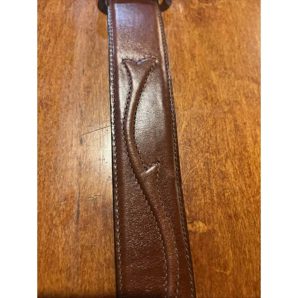 Coldwater Creek Genuine Leather Brown Belt Made in USA‎